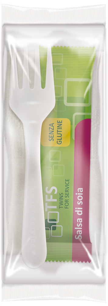 TFS - Kit tovagliolo forchetta salsa soia
